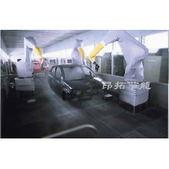 ABB機(jī)器人熱噴涂防護(hù)服，噴涂機(jī)器人防護(hù)服