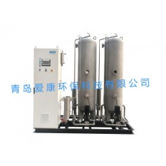 青島愛康大型臭氧發(fā)生器，污水、廢氣、凈水、空間消毒處理用