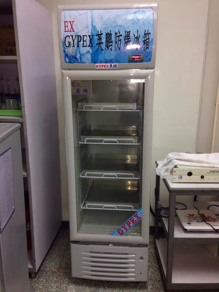 英鵬防爆冷藏冰箱，儲存化學(xué)品防爆冰箱BL-300L