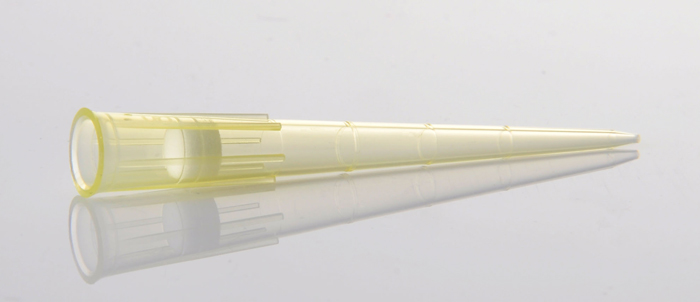 1-200ul濾芯吸嘴，黃色，帶刻度，盒裝滅菌，科進(jìn)/KIRGEN